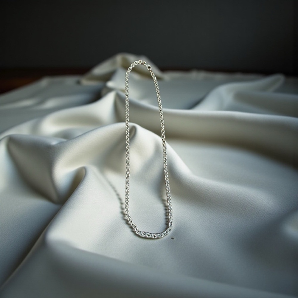 Chic Silver Chain Necklace